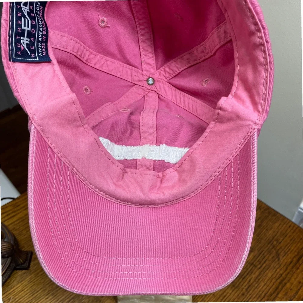 Ahead Headgear Kiawah Island Pink Youth‎ Baseball Cap Adjustable Hat Ages 5-12